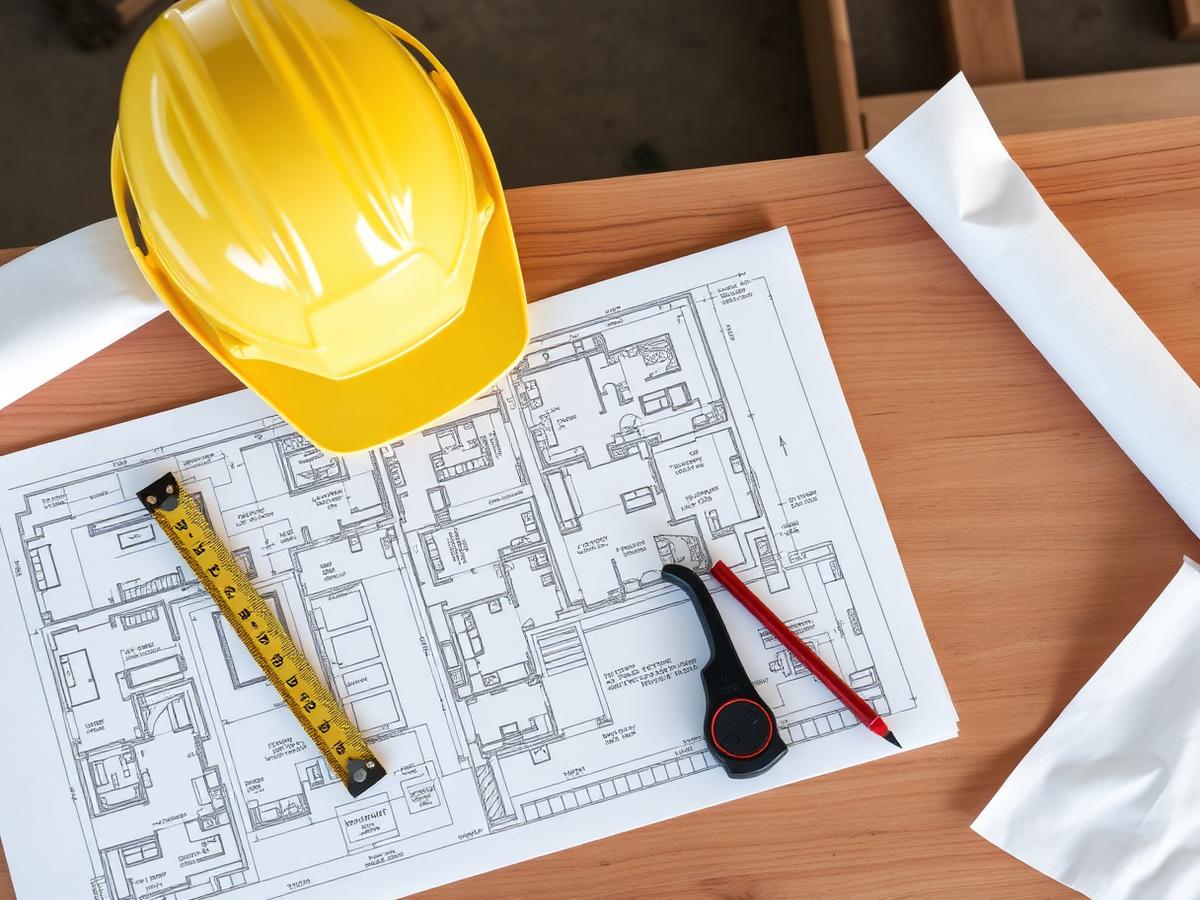 Architectural plans for addition