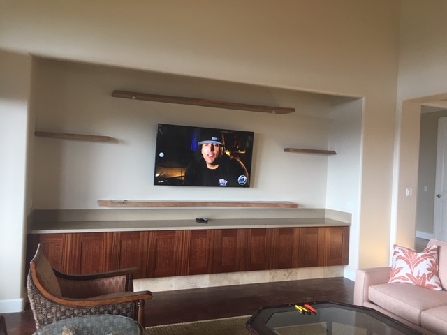 Great Room Media Built-In