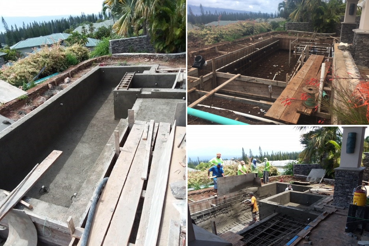 Kapalua Infinity Pool — Build