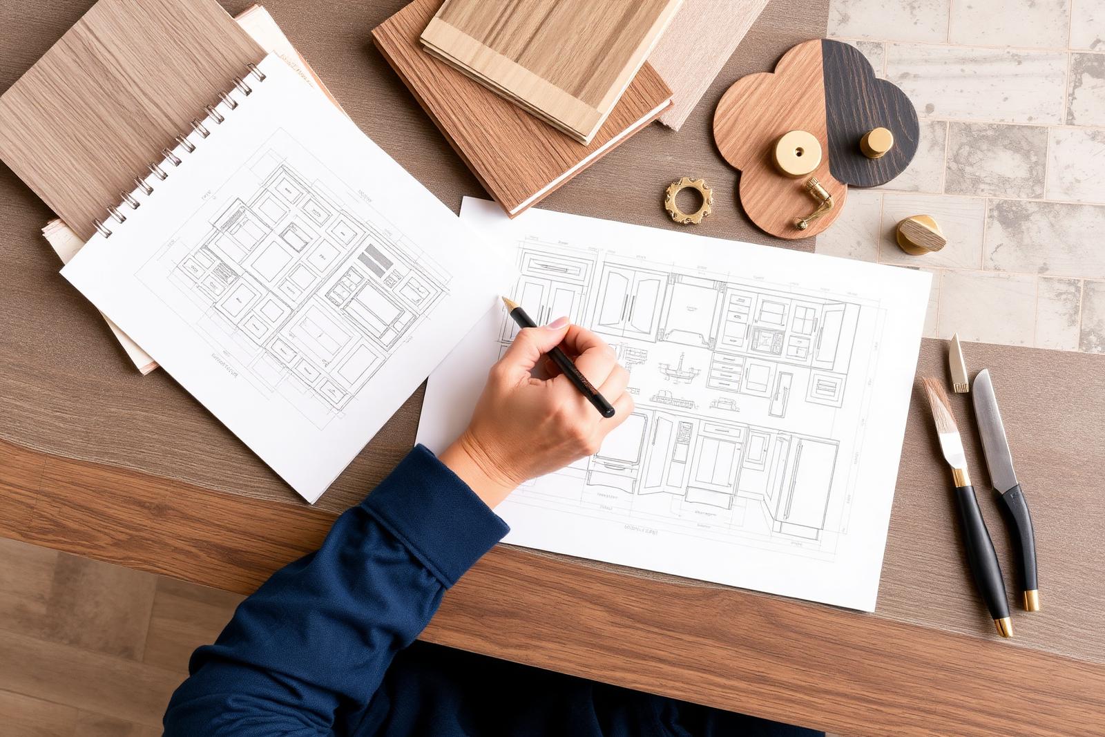 Kitchen design and material selection